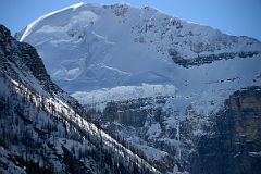 13 Mount Lefroy Close Up From Lake Louise Afternoon In Winter